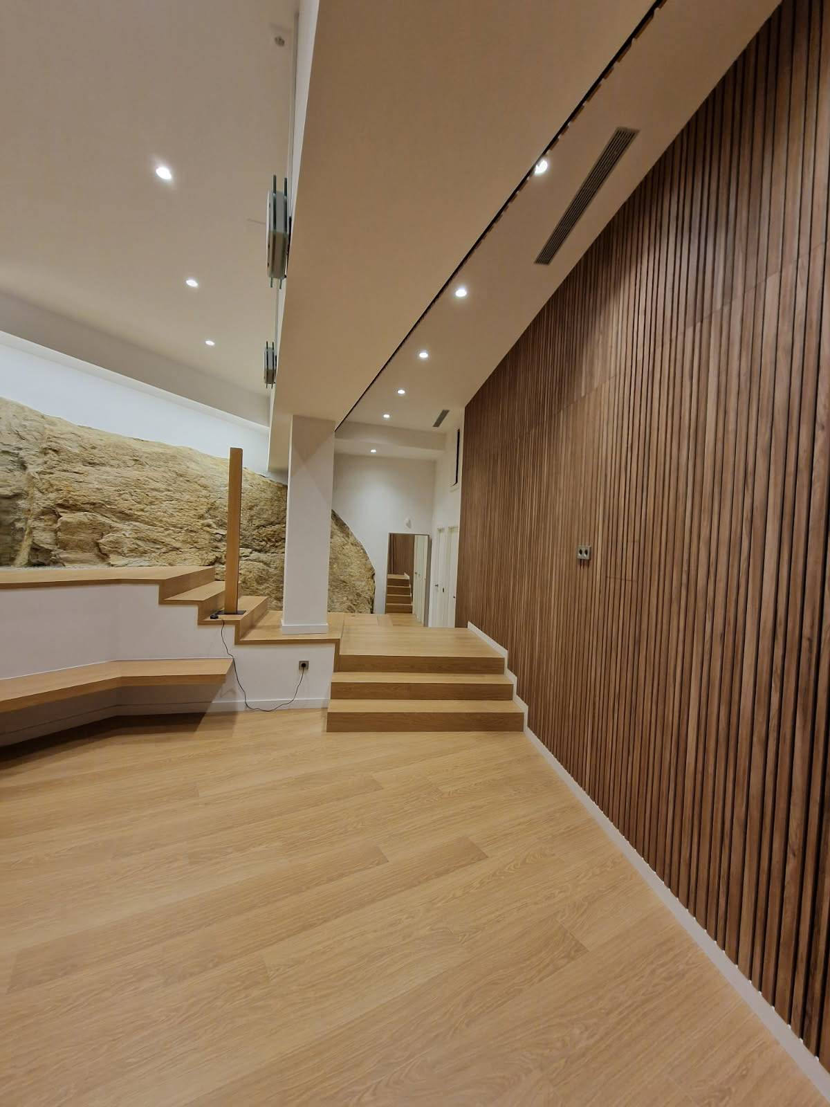 Conception d'une salle de cinéma privée en Espagne