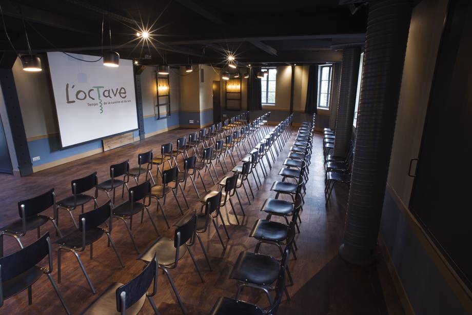 Installation d'enceintes Bose dans le Restaurant L'Octave et ses 3 salles de réunions à Lyon 9