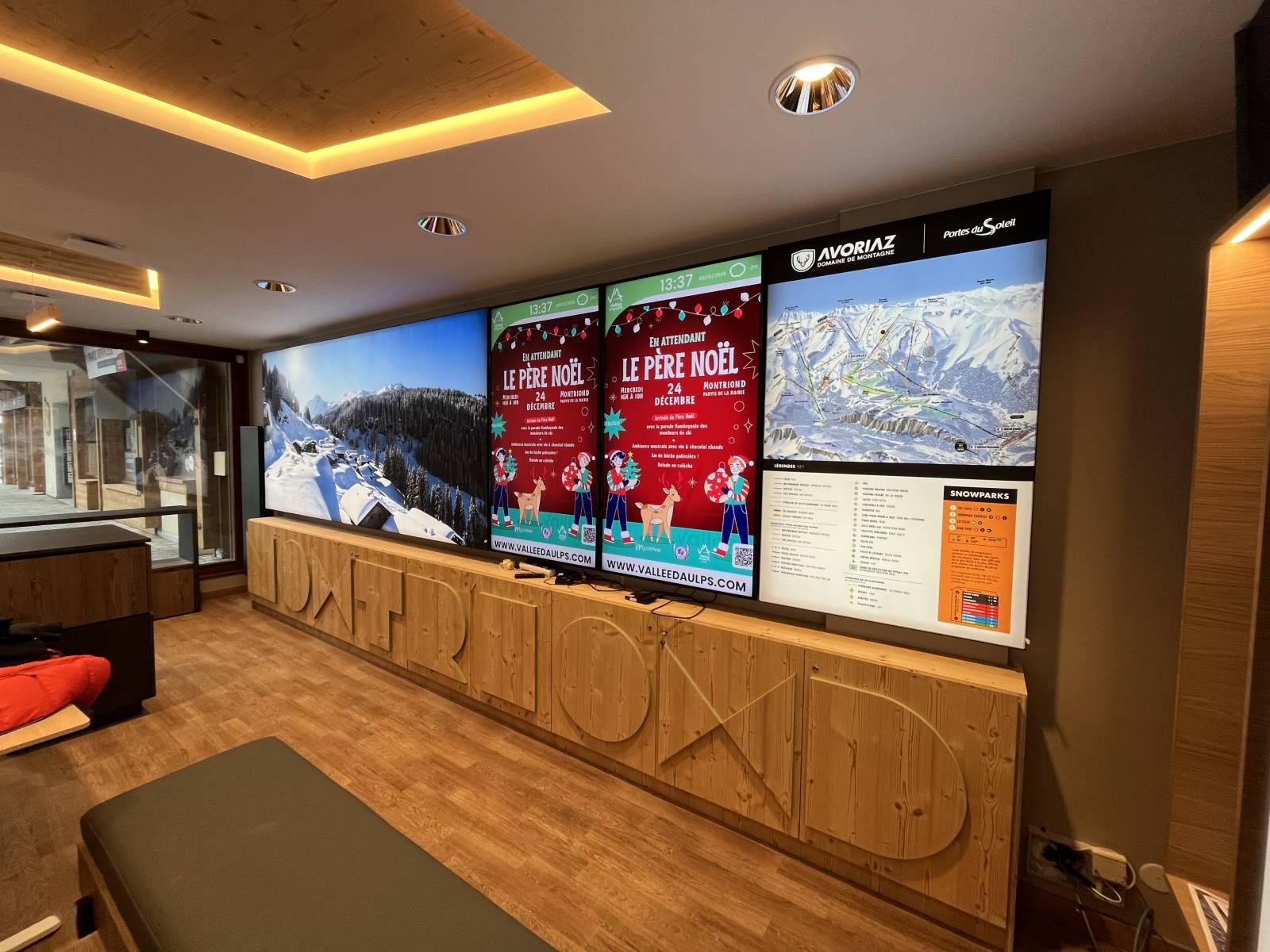 Installation système d'affichage Haute Savoie