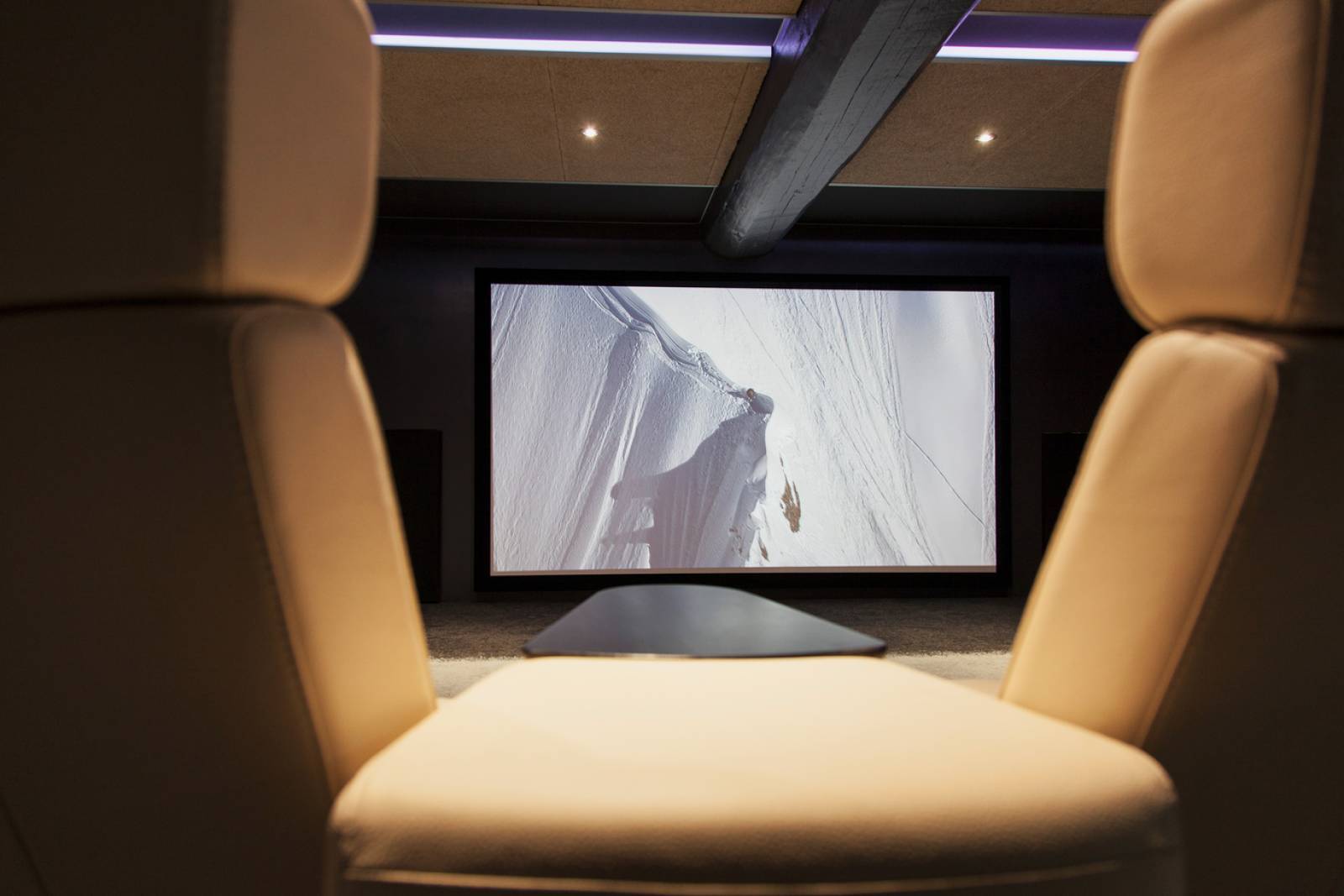 Création d’une salle de cinéma privée luxueuse à Lyon