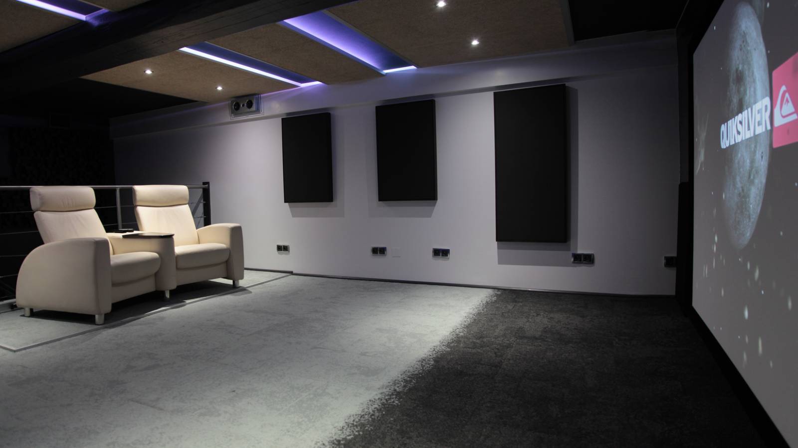 Création d’une salle de cinéma privée luxueuse à Lyon