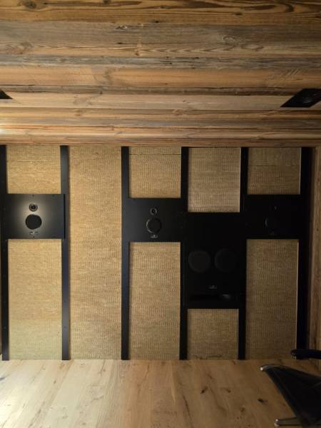 Salle de cinéma privée station de ski