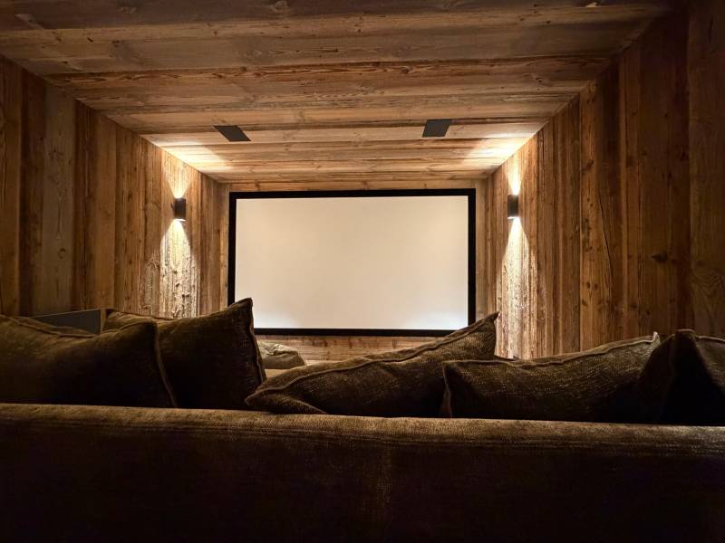 Installation salle de cinéma Megève