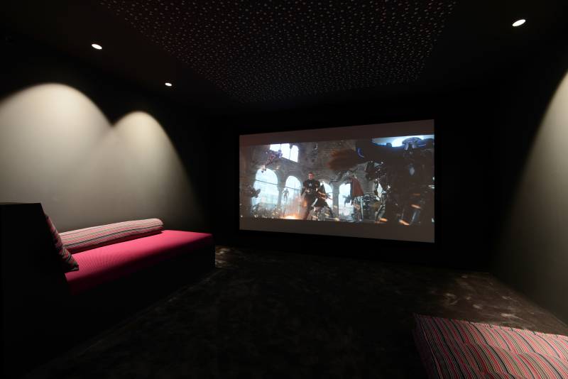 Création salle de cinéma en Savoie