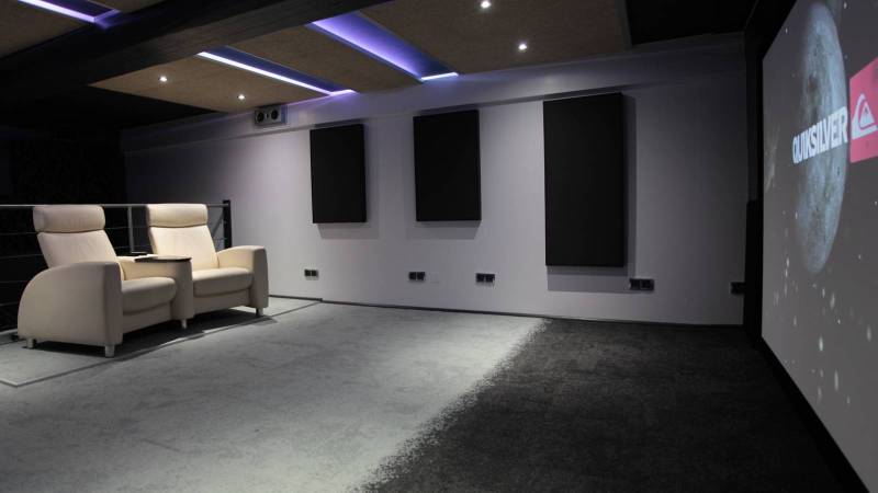 Création d’une salle de cinéma privée luxueuse à Lyon